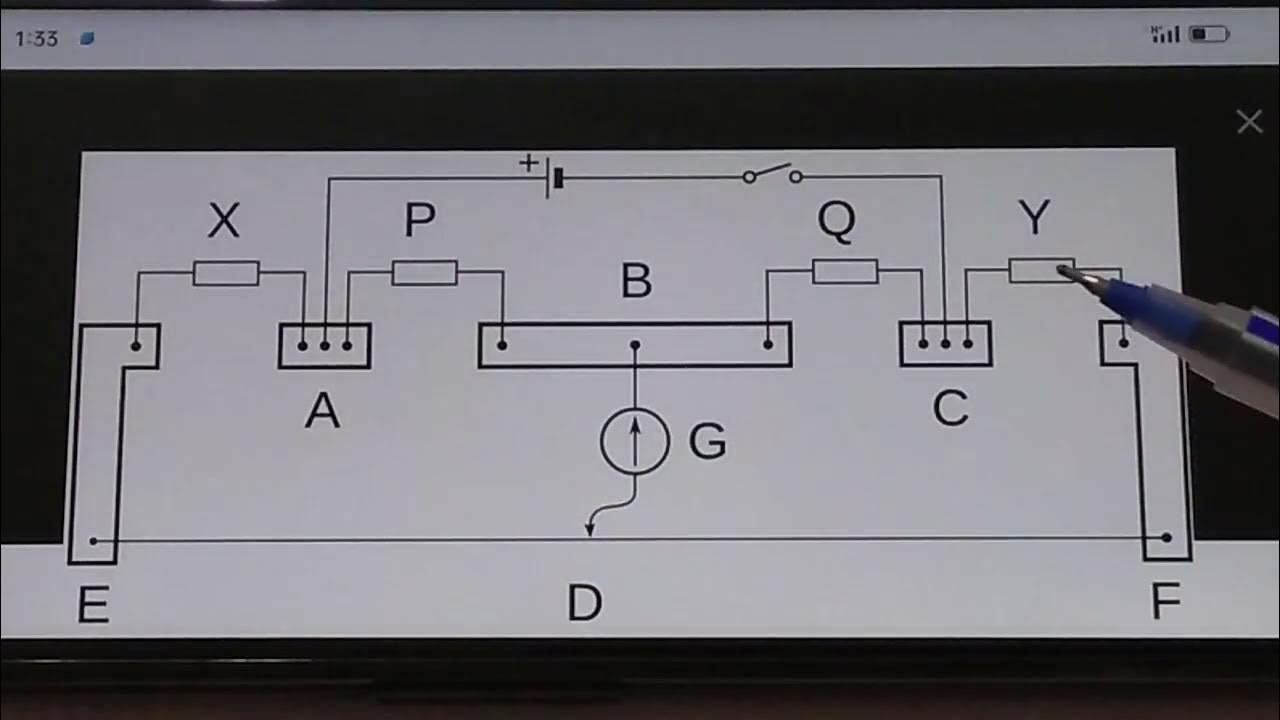 Carey Foster's Bridge Experiment. - YouTube