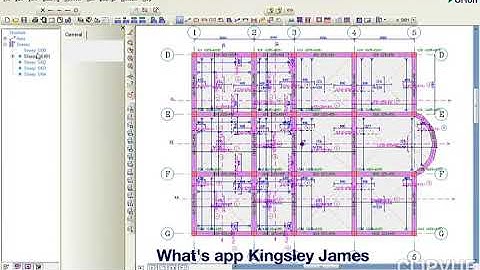 Check foundation details and export to Autocad from Orion