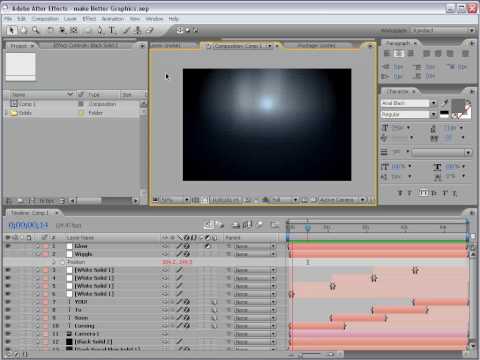 Adobe After Effects Tutorial Fly By Titles HD