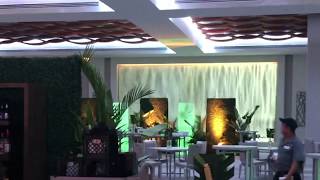 Projection Mapping Waterfall Effect