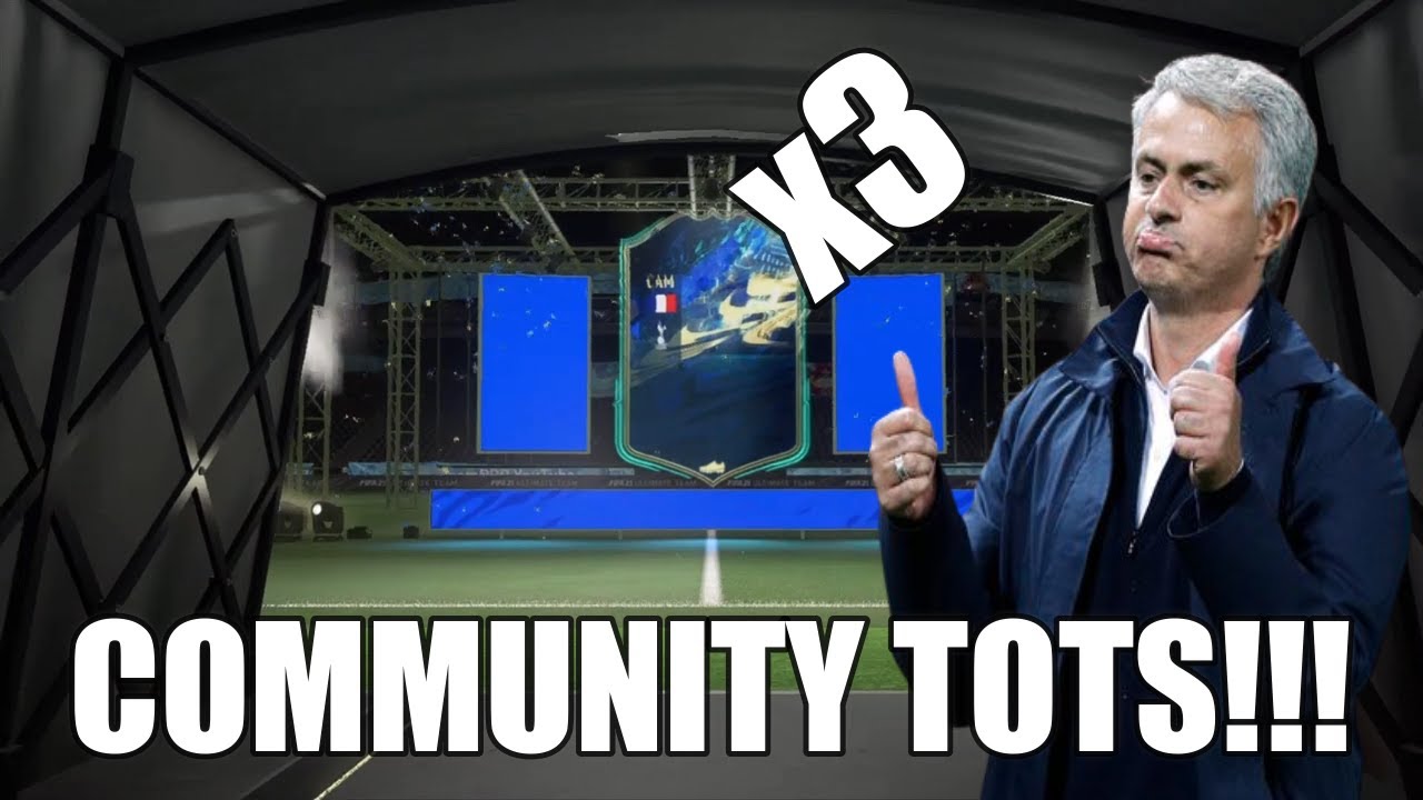 A HUGE PULL!!! 3x COMMUNITY TOTS GUARANTEED PACK | FIFA 21 ULTIMATE TEAM SBC