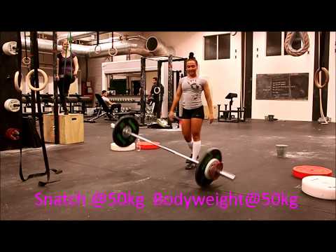 17 year old girl @50kg bodyweight is LIFTING more weights then STRONG average guys does