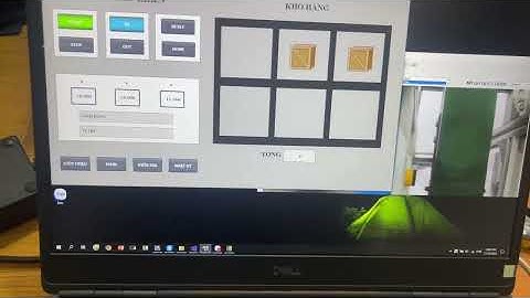 Nghiên cứu, chế tạo mô hình điều khiển và giám sát hệ thống lưu kho tự động sử dụng mã QR Code.