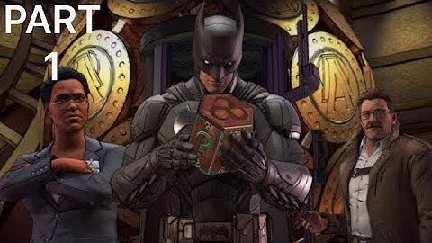 Batman The Enemy Within Walkthrough Gameplay Part 1 The Enigma Riddler