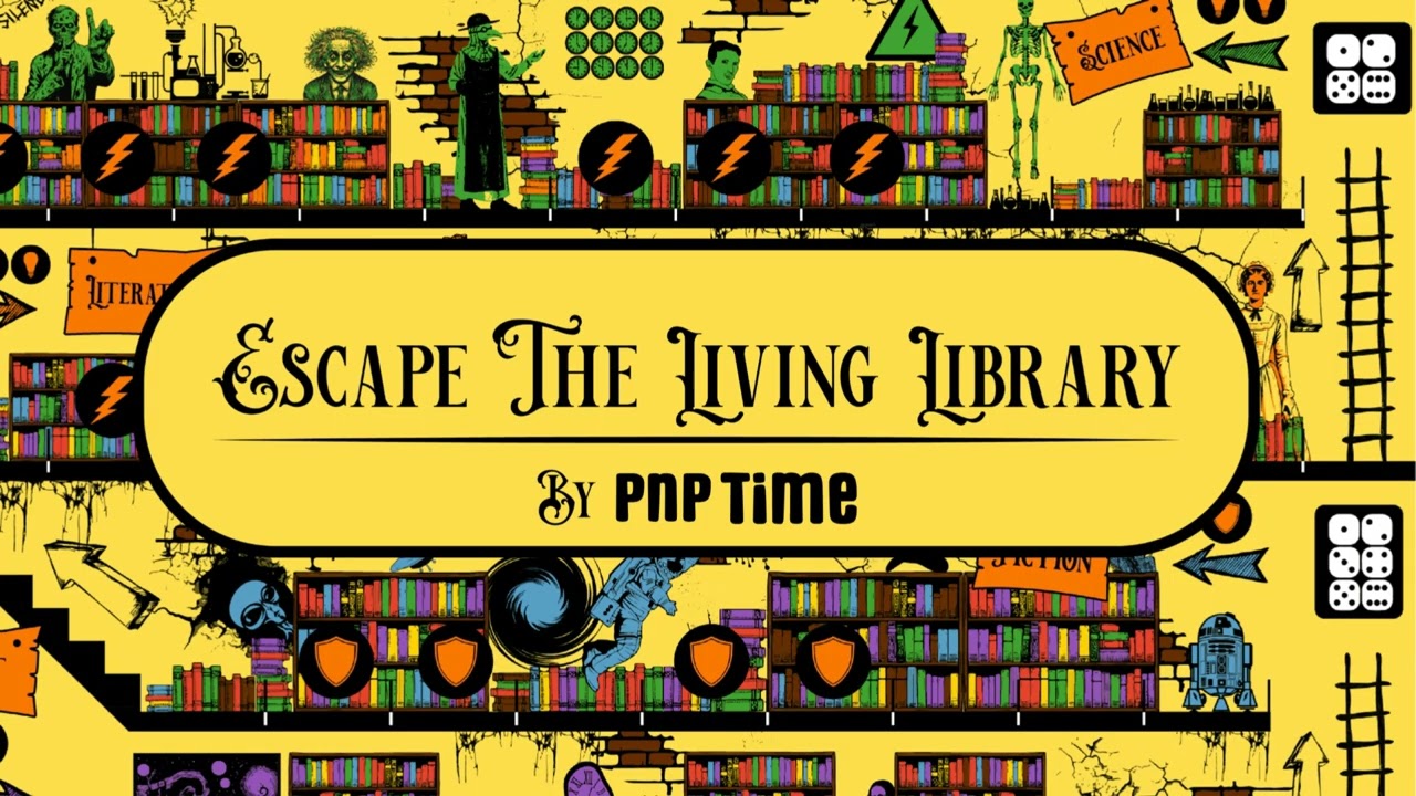 Escape the Living Library | Game Tutorial | PnP Time