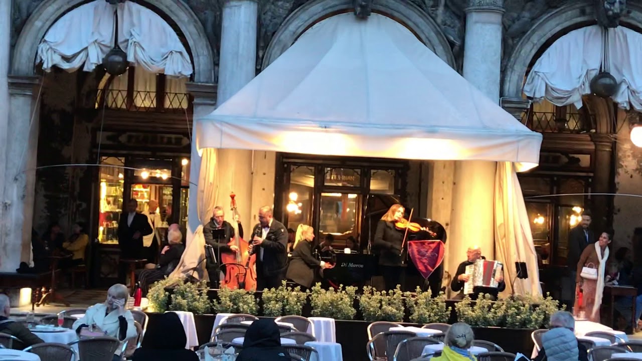 Dinner - Piazza San Marco, Venice - YouTube