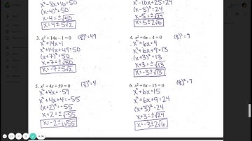 Unit 3 Day 4 Notes Video