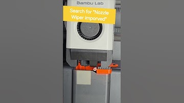 The best Bambu nozzle wipper. P1S P1P X1C