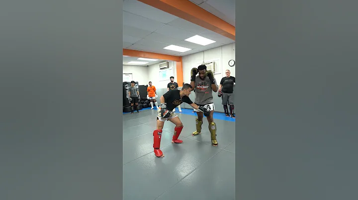 Fake out your opponent! Muay Thai Technique #shorts