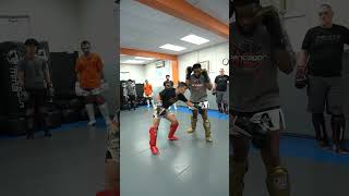 Fake out your opponent! Muay Thai Technique #shorts