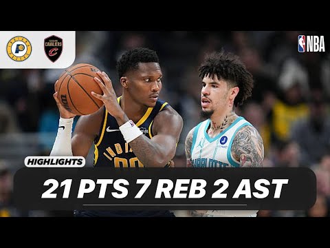 Bennedict Mathurin Vs Cleveland Cavaliers 21 PTS 7 REB 2 AST 1 BLK 1 STL NBA 11 21 2025 Highligh