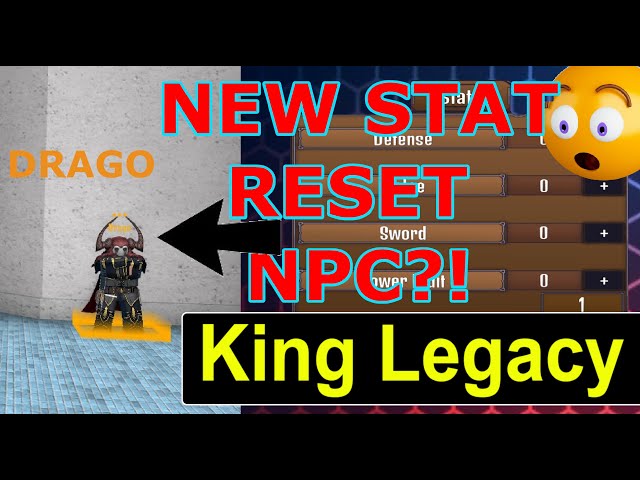 how to reset stats on king legacy 2023｜TikTok Search