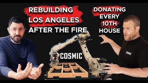 Custom Design AND Prefabricated - It is possible! Cosmic Buildings rebuilding LA after the fire.