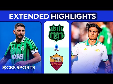 Sassuolo vs. Roma: Extended Highlights | Serie A | CBS Sports Golazo