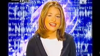 Cat Deeley introducing Mel B as the Official UK Number 1 single (1998)