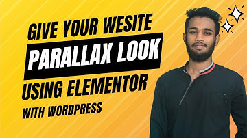Parallax Website With Elementor
