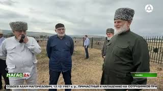 картинка: Кладбище в с. Плиево, Ингушетия 