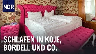 Ab in die Koje  Ungewöhnlich schlafen in Hamburg | die nordstory | NDR Doku