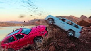 SCALE TOY CARS CRASH Compilations, Ultimate Car Crashes | Slow Motion Diecast Car Crash 1000fp Test