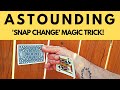 Astounding &#39;Snap Change&#39; REVEALED! (Jay Sankey Magic Trick Tutorial)