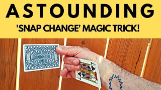 Thumbnail for Astounding 'Snap Change' REVEALED! (Jay Sankey Magic Trick Tutorial)