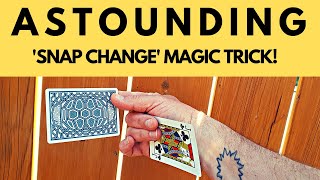 Astounding &#39;Snap Change&#39; REVEALED! (Jay Sankey Magic Trick Tutorial)