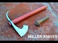 Forging a Tomahawk from a Railroad Spike