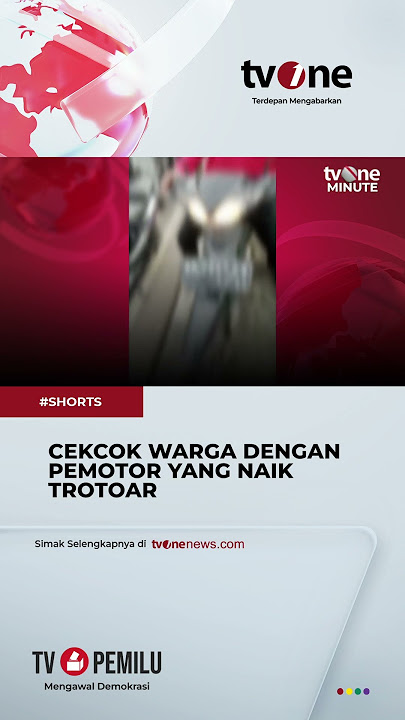 Download lagu Ditegur Karena Naik ke Trotoar, Pengendara Motor: Lagi Puasa Jangan Bikin Batal #tvone #news #shorts