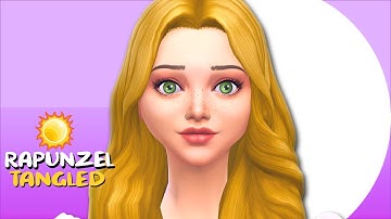 ☀️ Rapunzel ☀️ | Tangled | - The Disney Save | Create A Sim
