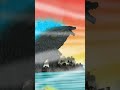 godzilla earth vs mega sea eater #automobile #godzilla#catmemes#automobile #shorts