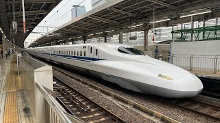 JR東海N700a系X61名古屋発車