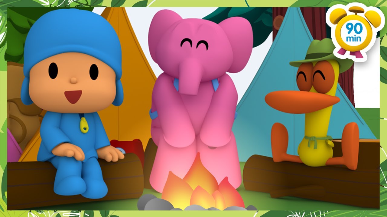 POCOYO MAGYARUL – 🏕NYÁRI TÁBOR🏕 | [90 perc] Teljes Epizódok | Rajzfilm gyerekeknek