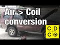 Discovery 2 air to coil spring conversion