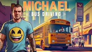 Gta 5 bus simulator | gta 5 gameplay | gta v michael bus simulator by Game On Now lets play 392 views 1 month ago 13 minutes, 11 seconds