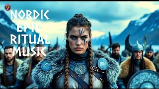 Epic Nordic Ritual Music – Viking Live Stream  24/7 🎶🛡️⚔️