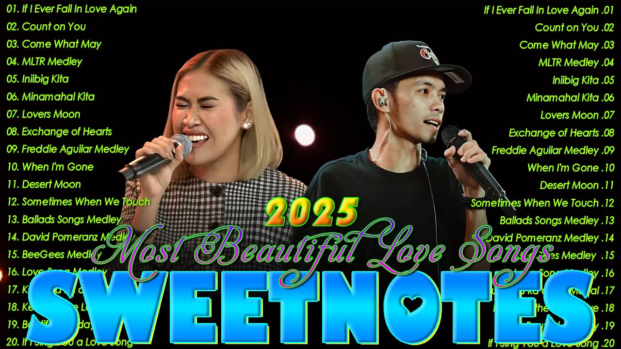 Sweetnotes SWEETNOTES Nonstop Love Songs Medley 2025🌟Top Hits Tagalog Love Songs ...