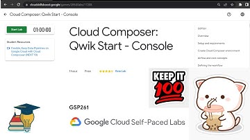 Cloud Composer: Qwik Start - Console || [GSP261] || Solution