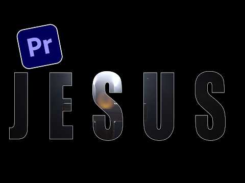 How To Add VIDEO Inside TEXT In Premiere Pro👌