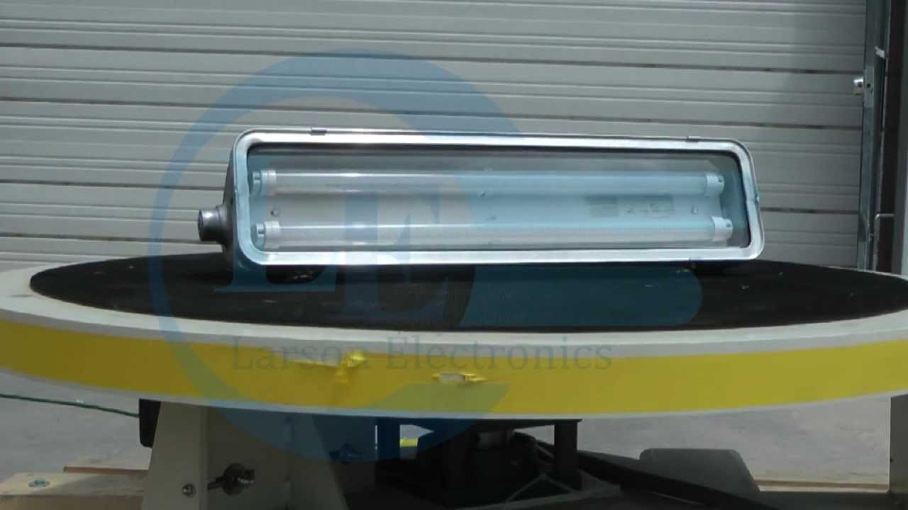 Hazardous Location Lighting - Pivoting LED Rig Light - 2 foot 2 lamp ...