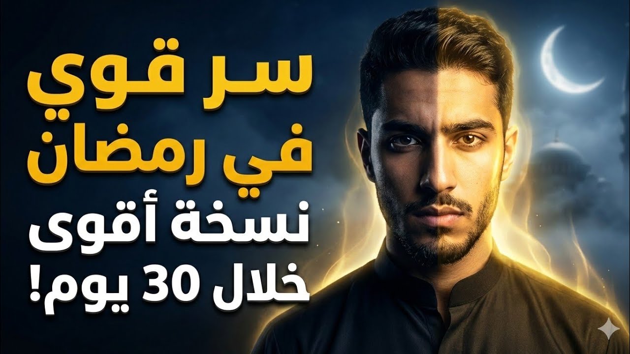 سر قوي في رمضان | سيصنع منك نسخة أقوى خلال 30 يوم!