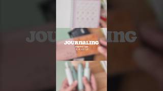 my journaling essentials 🖊️📓✨ #journal #travelersnotebook #mildliner #stamppunch