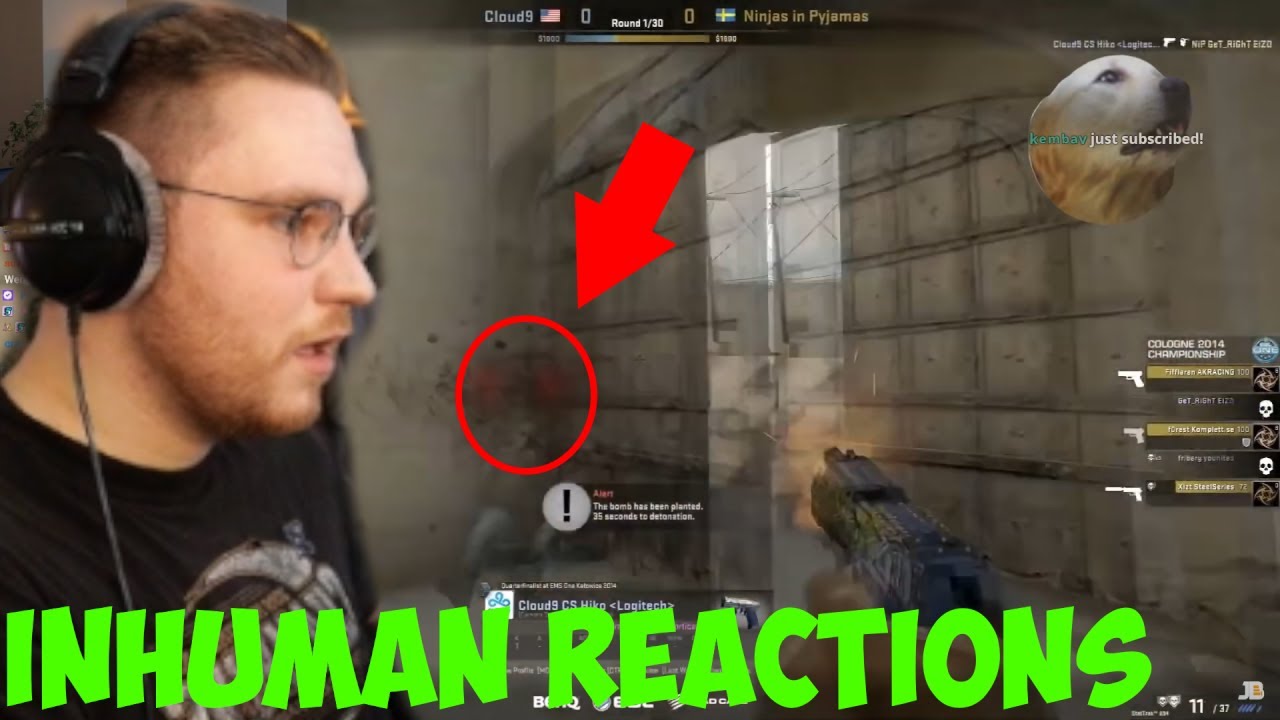 The Most Iconic Caster Reactions in CS:GO History | ohnePixel Reacts ...