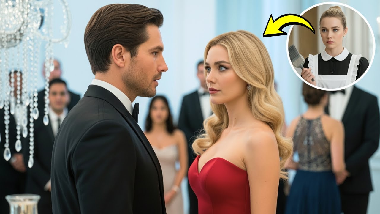 🔴A MILLIOMOS FELAJÁNLOTT 10.000 DOLLÁRT, HOGY A CSELÉD ELMENJEN VELE A BÁLBA… AMIKOR BELÉPETT A ...