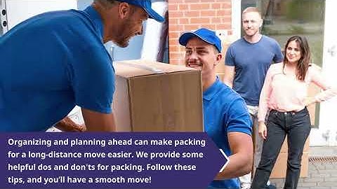 Packing Tips For Long Distance Moves - Illuminated Moving & Packing