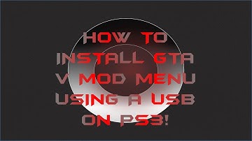 PS3/USB HOW TO INSTALL GTA V MOD MENU NO JAILBREAK! UNLIMITED CASH AND RP!