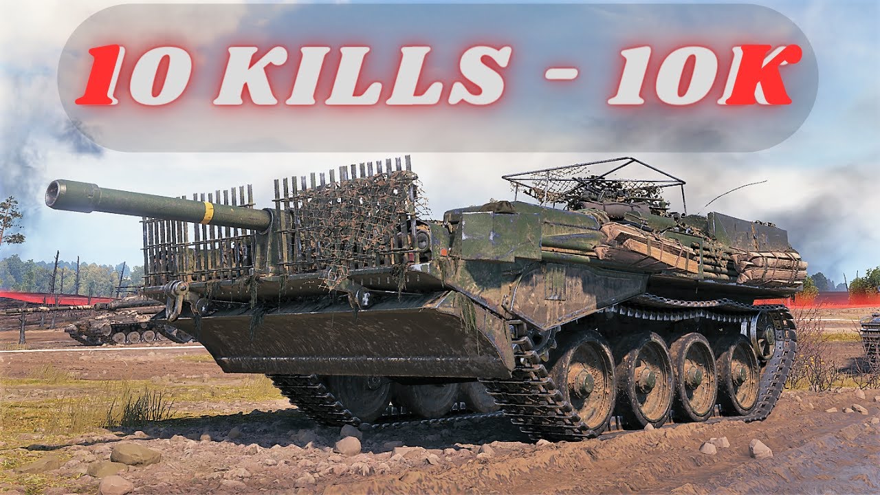 Strv 103B 10 Kills 10K Damage & Strv 103B 10K dmg WOT - YouTube