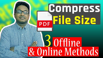 How to Compress PDF File Size? | Reduce PDF File Size Without Losing Quality in Offline and Online.