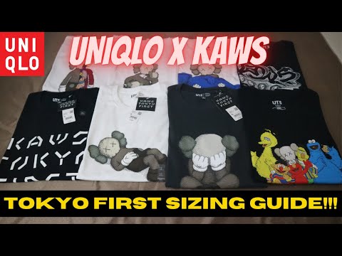 HOW DO THEY FIT?? | KAWS X UNIQLO &quot;TOKYO FIRST&quot; | SIZING GUIDE