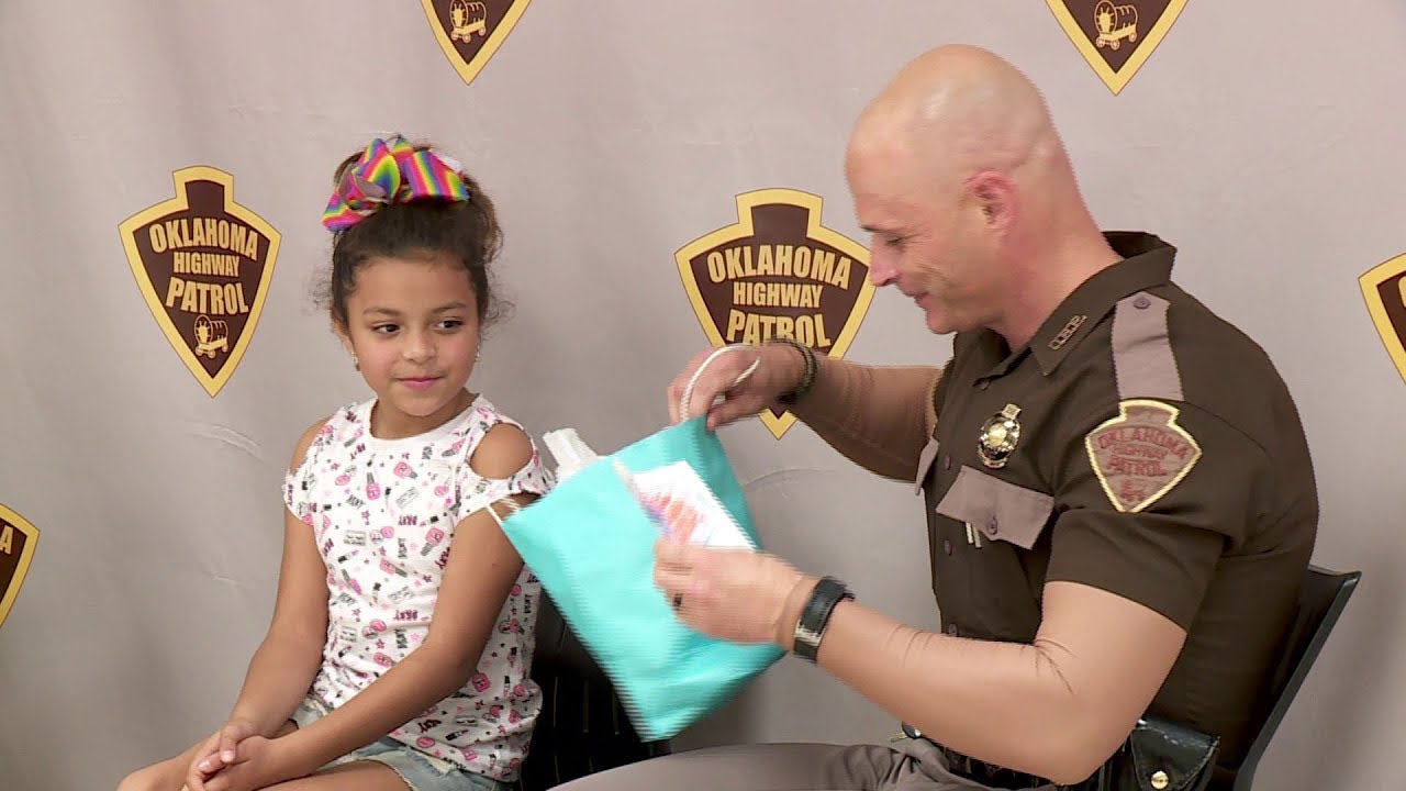 citycell Oklahoma Trooper Reunites with Young Girl He Saved