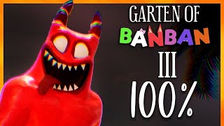 Garten of Banban 3 - 100% Walkthrough (No Commentary)